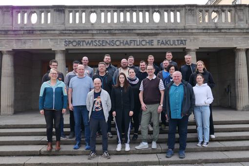 Gruppenfoto Teilnehmerinnen & Teilnehmer Trainerfortbildung, Foto: Annegret Müller (LSB Sachsen)