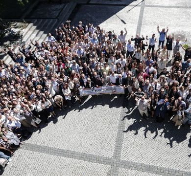 Gruppenfoto von Teilnehmenden der Arqus-Konferenz