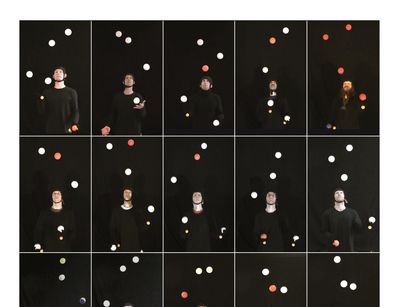 fNIRS & Bewegungsanalyse beim Jonglieren von 5 Bällen, Bildrechte: Dr. Carius