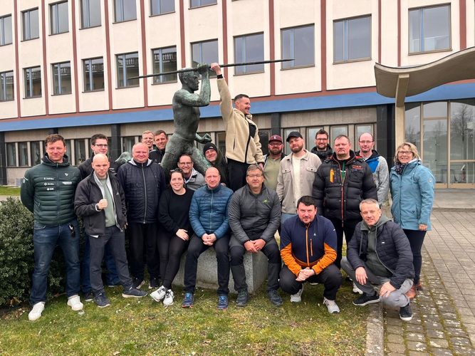 Teilnehmerinnen und Teilnehmer der Weiterbildung „Trainer:in im Nachwuchsleistungssport", Foto: Maren Witt